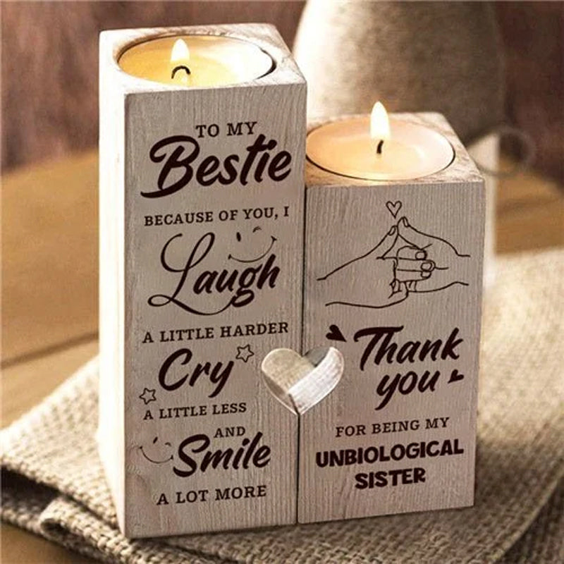 Smile A Lot More Candle Holder