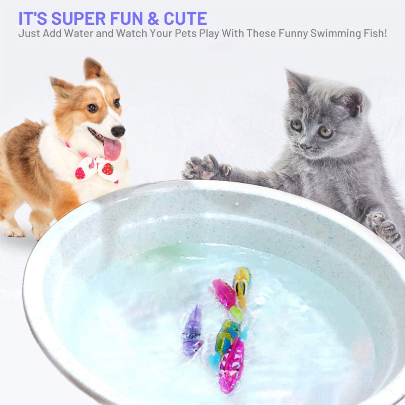 Swimming Electronic Fish Pet Toy