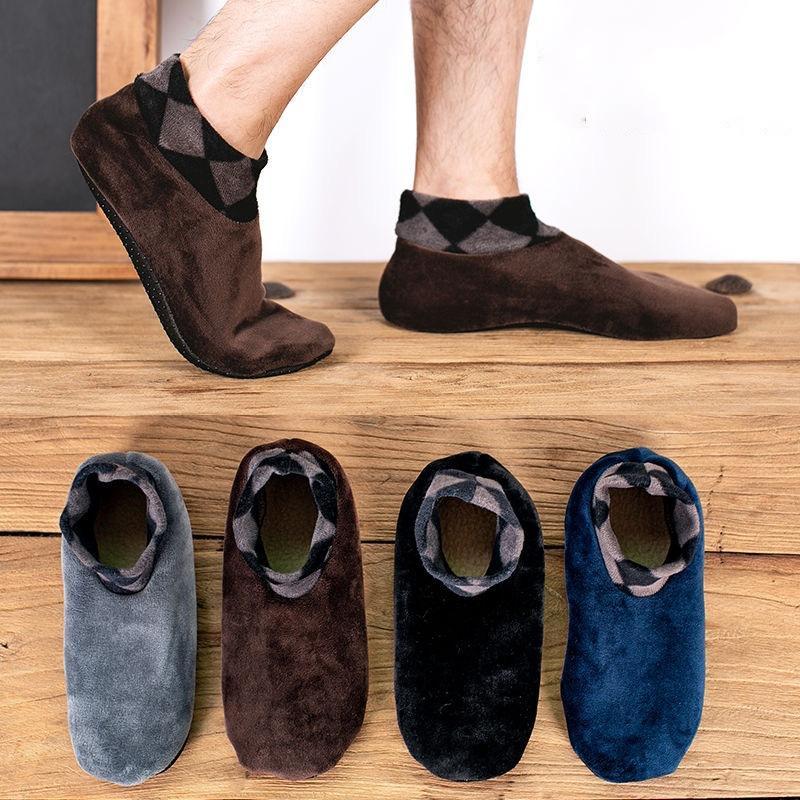 Non-Slip Thermal Fleece Floor Socks