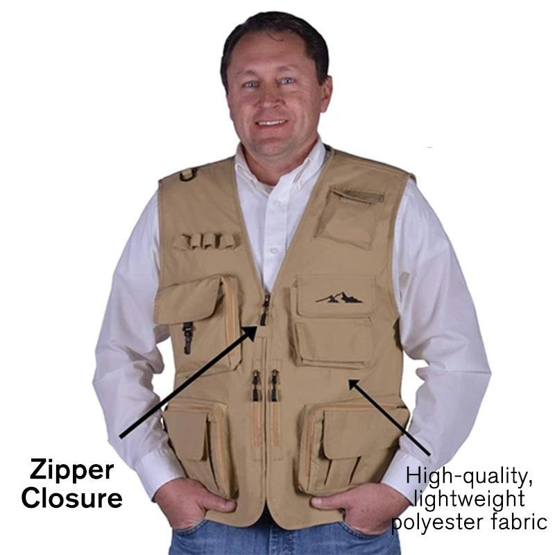 Outdoor Lightweight Mesh Fabric Vest