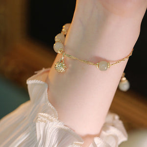 Elegant Hetian Jade Bracelet