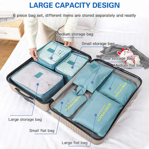Set of 7 Travel Storage Bags