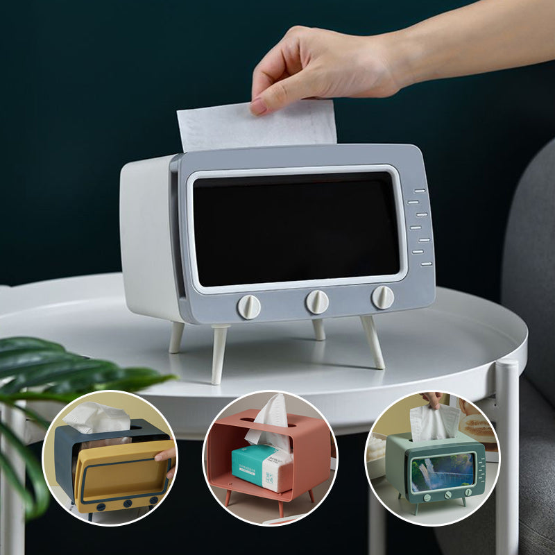 TV Model Tissue Box