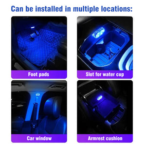 LED Touch-sensitive Decorative Mood Light For The Car