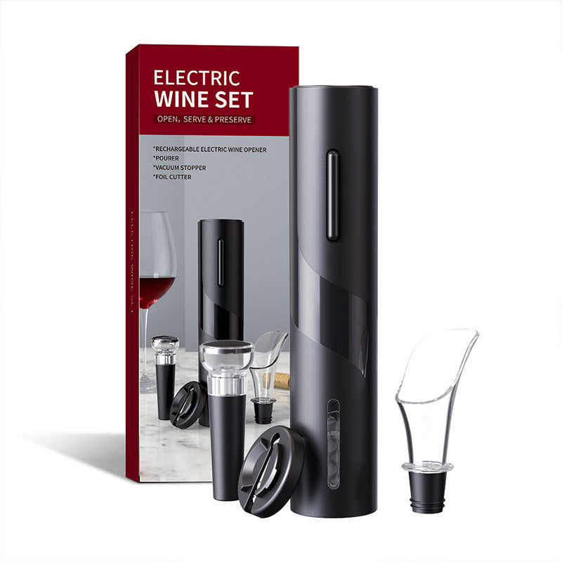 Electric Wine Bottle Corkscrew set