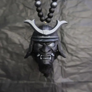 Samurai Helmet Car Hanging Pendant