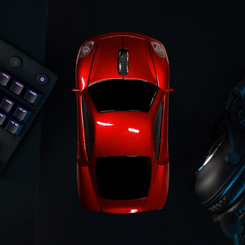 Cool Sport Car Shape Wireless Mouse