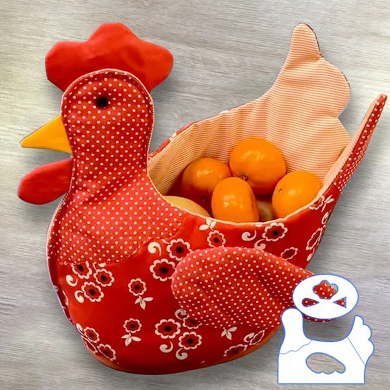 Cute Chicken Egg Baske