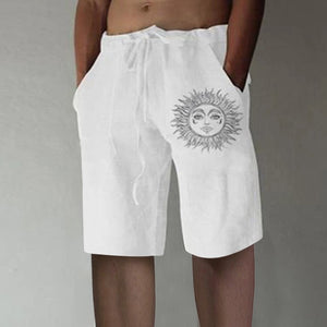 Men's Stretch Drawstring Straight Shorts