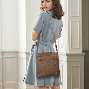 Retro Women Leather Crossbody Bag