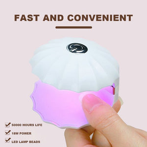 LED Light Auto-sensing Mini Portable Nail Dryer