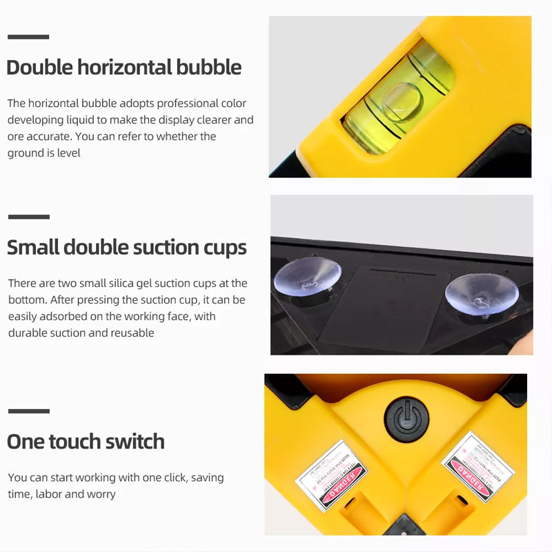 Multifunctional 90° Angle Laser Level