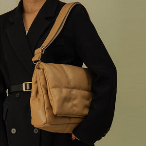 Retro One-Shoulder Small Square Bag