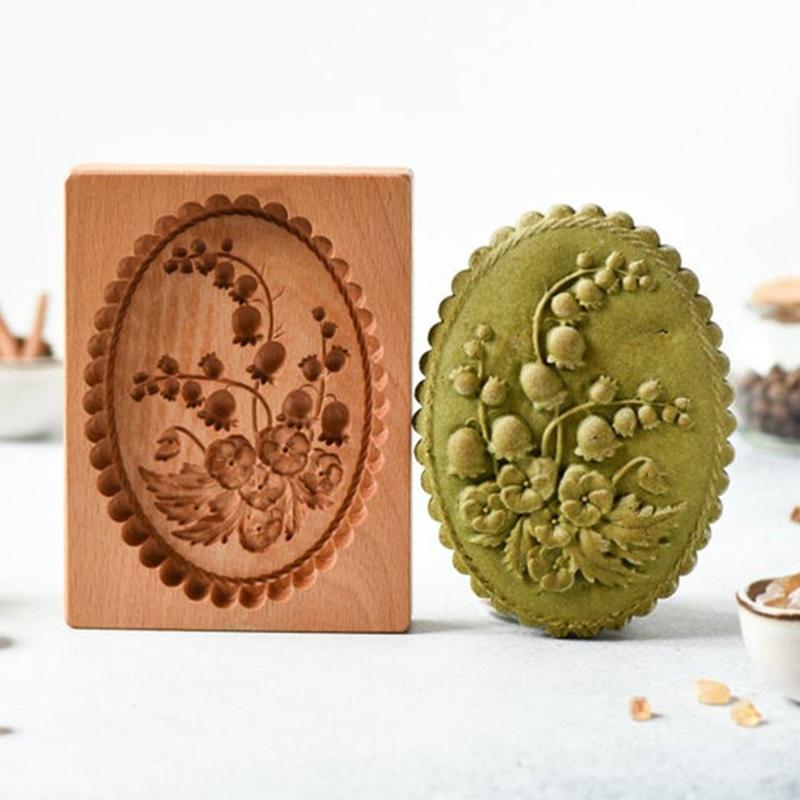 Wooden Cookie Molds