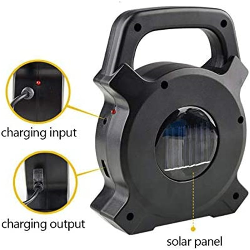Portable Solar Powered Flashlight