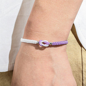 Linked Together Handmade Braided Bracelet