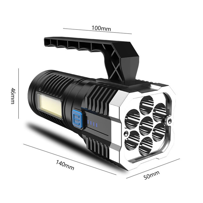 High Brightness Multi-function LED Torch