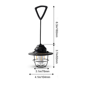Retro Waterproof LED Camping Light