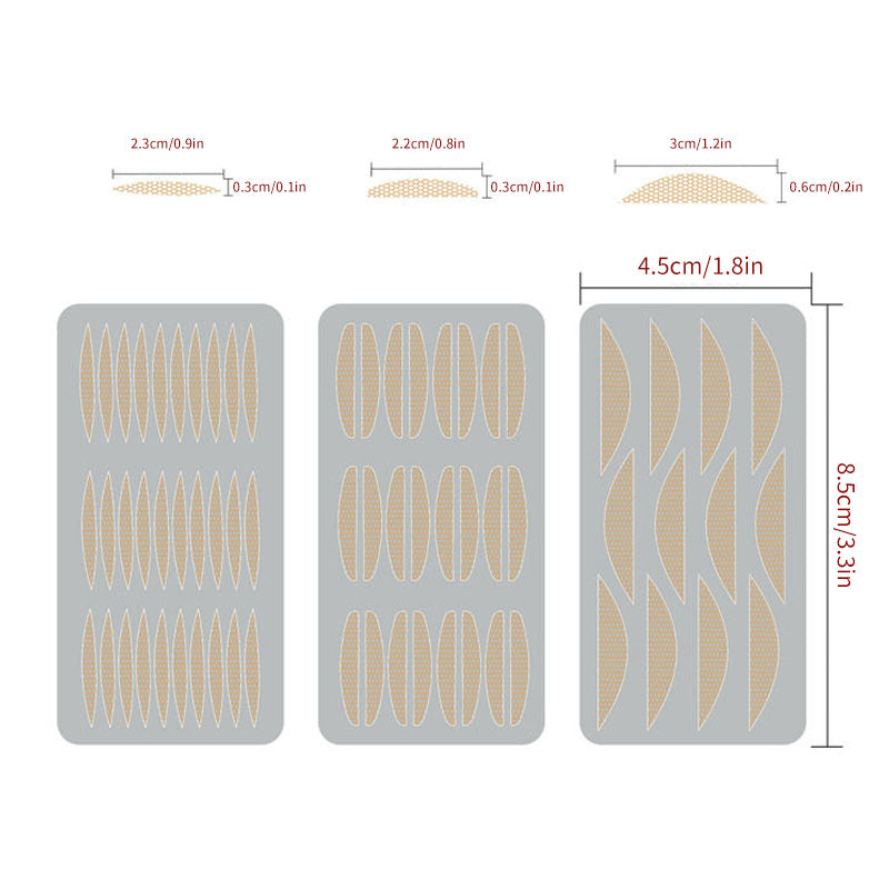 Glue-Free Invisible Double Eyelid Sticker