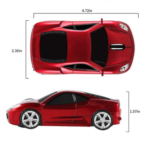 Cool Sport Car Shape Wireless Mouse