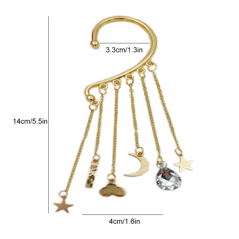 Angel Tears Ear Wrap Ear Cuff