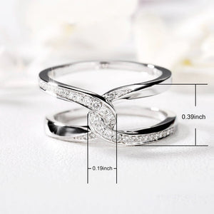 Special Bond Rectangle Interlocking Ring