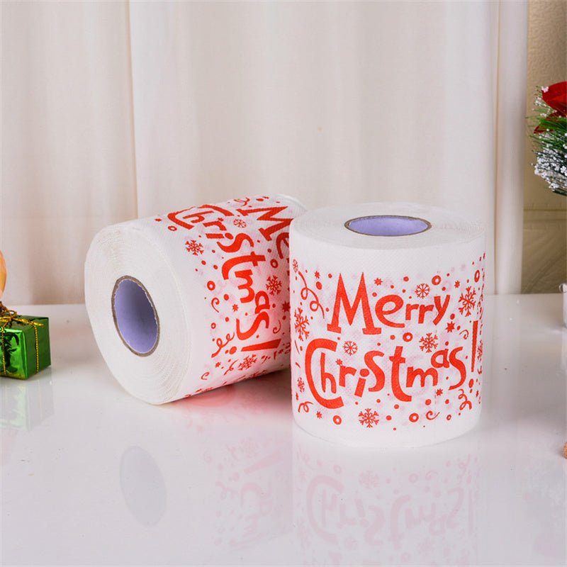 Funny Christmas Toilet Paper