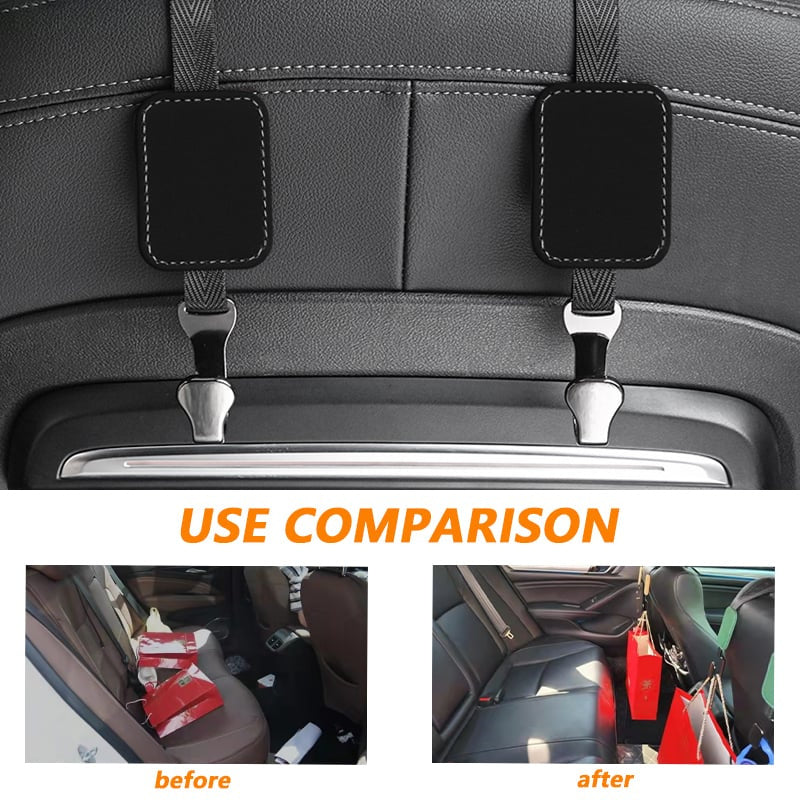 Premium Suede Car Seat Hook
