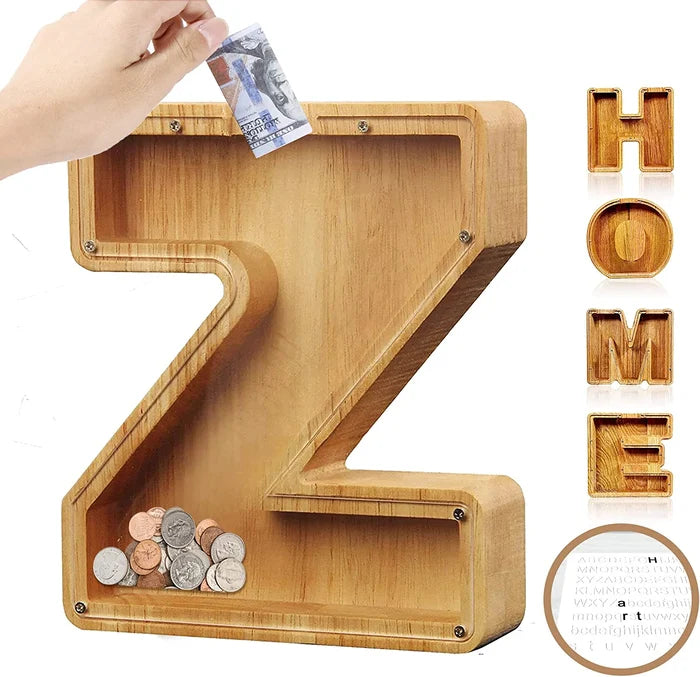 Letter Money Bank