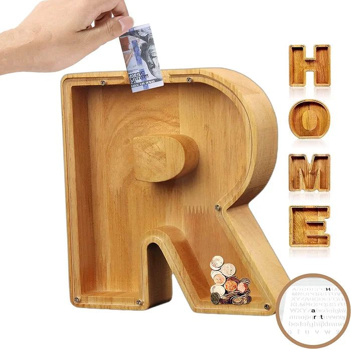 Letter Money Bank