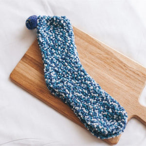 Coral Fleece Cupcake Socks