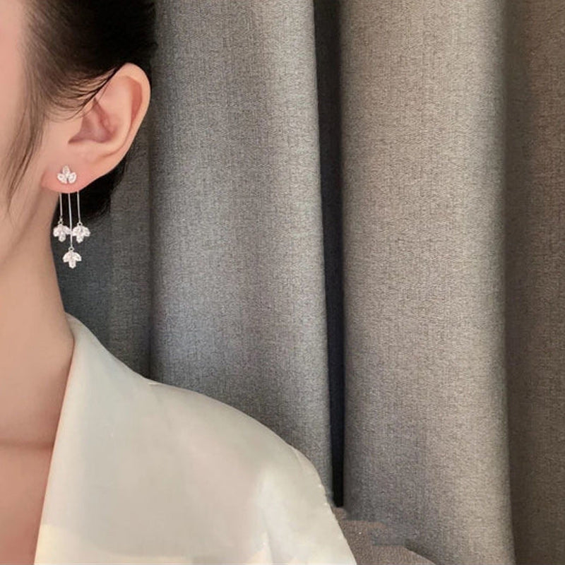 Maple Crystal Earrings