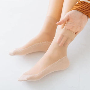 Skin-friendly Silky Cotton Socks