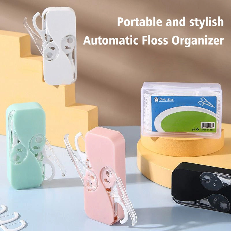 Portable Floss Dispenser (with 50 Floss)