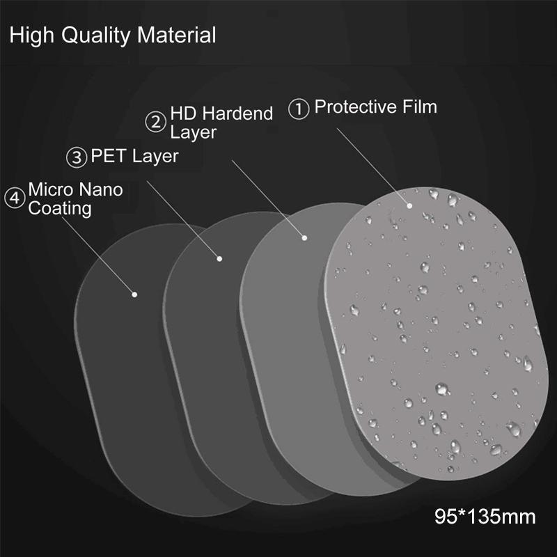Mirror Anti Water Mist Protective Film (2 Pcs)