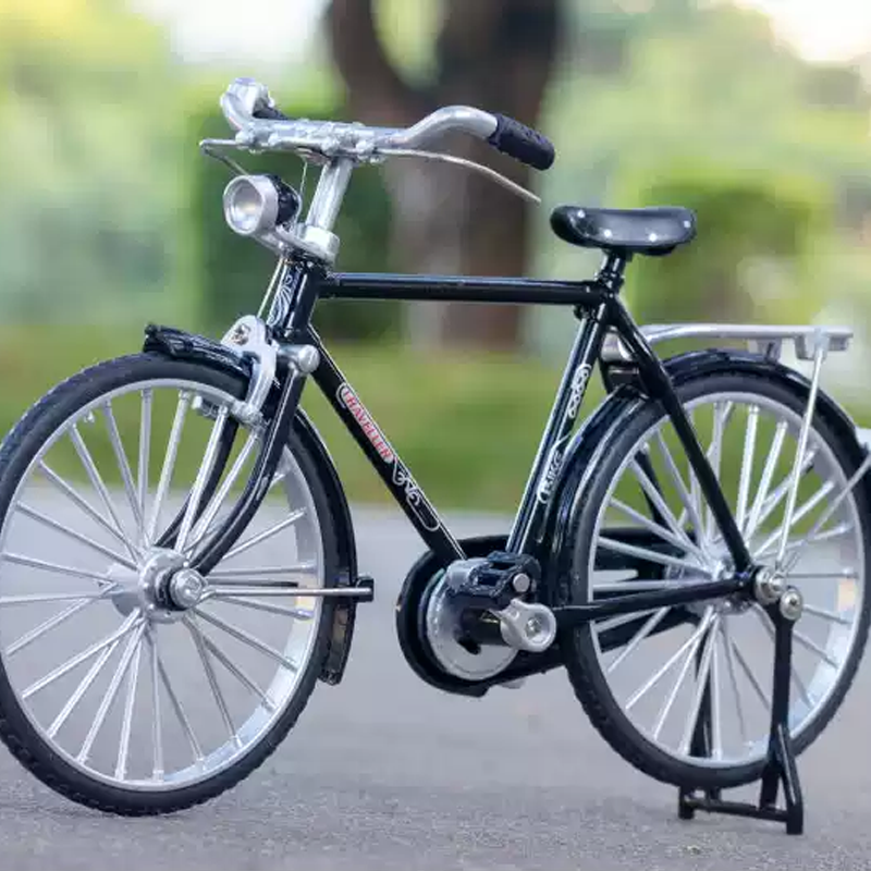 Retro Bicycle Model Ornament For Kids
