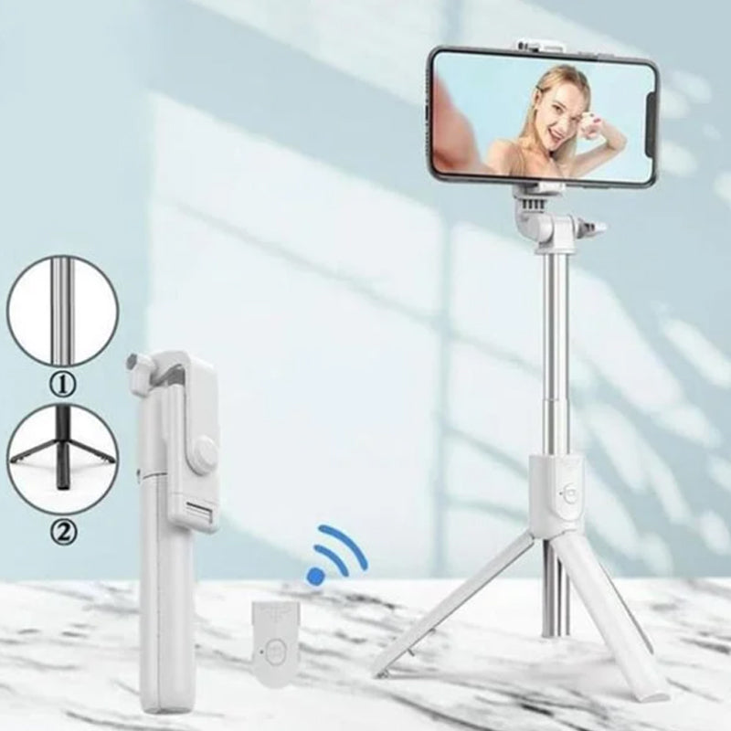 Multifunctional Wireless Bluetooth Selfie Stick