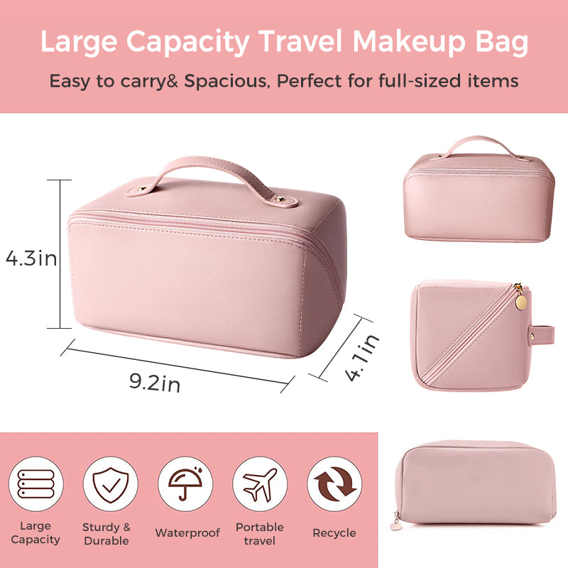 Peachloft Large-Capacity Travel Cosmetic Bag