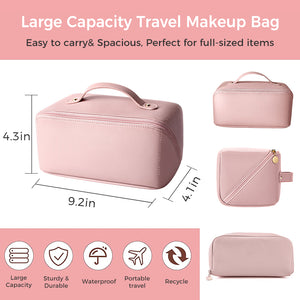 Peachloft Large-Capacity Travel Cosmetic Bag