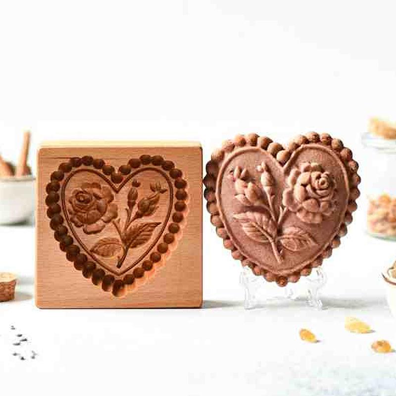 Wooden Cookie Molds