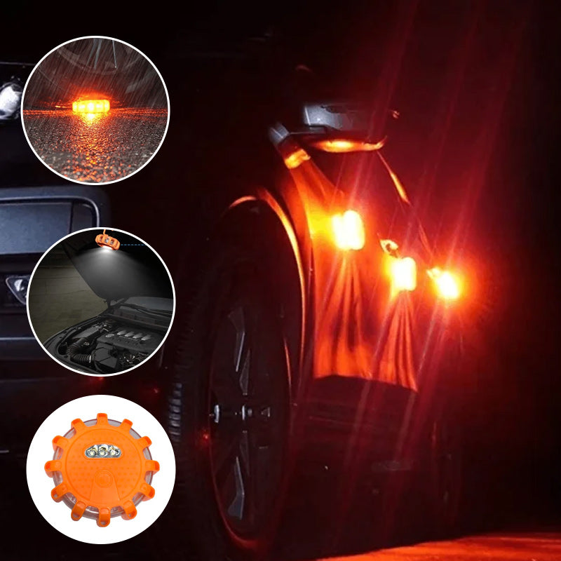 Led Road Flares Flashing Warning Light