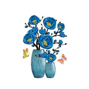 3D Vase Wall Sticker