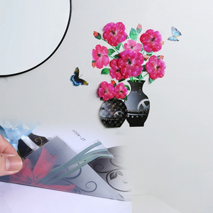 3D Vase Wall Sticker