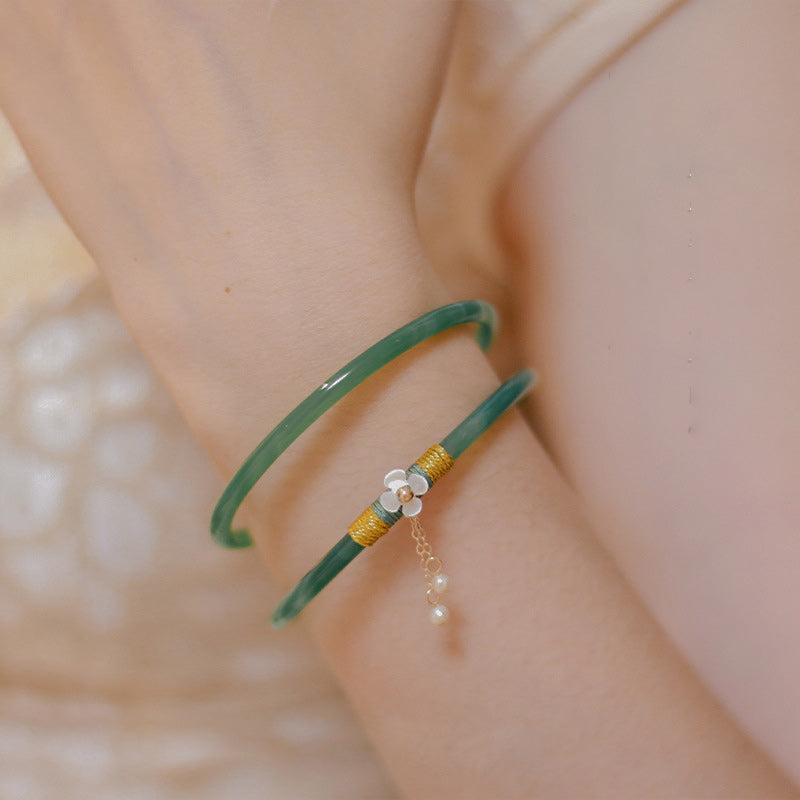 Fine Jade Bangle Bracelets