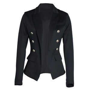 Women's Casual Shoulder Padded Suit