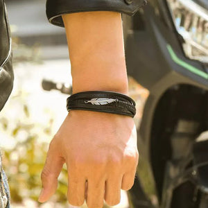 Memorial Feather Men's Bracelet