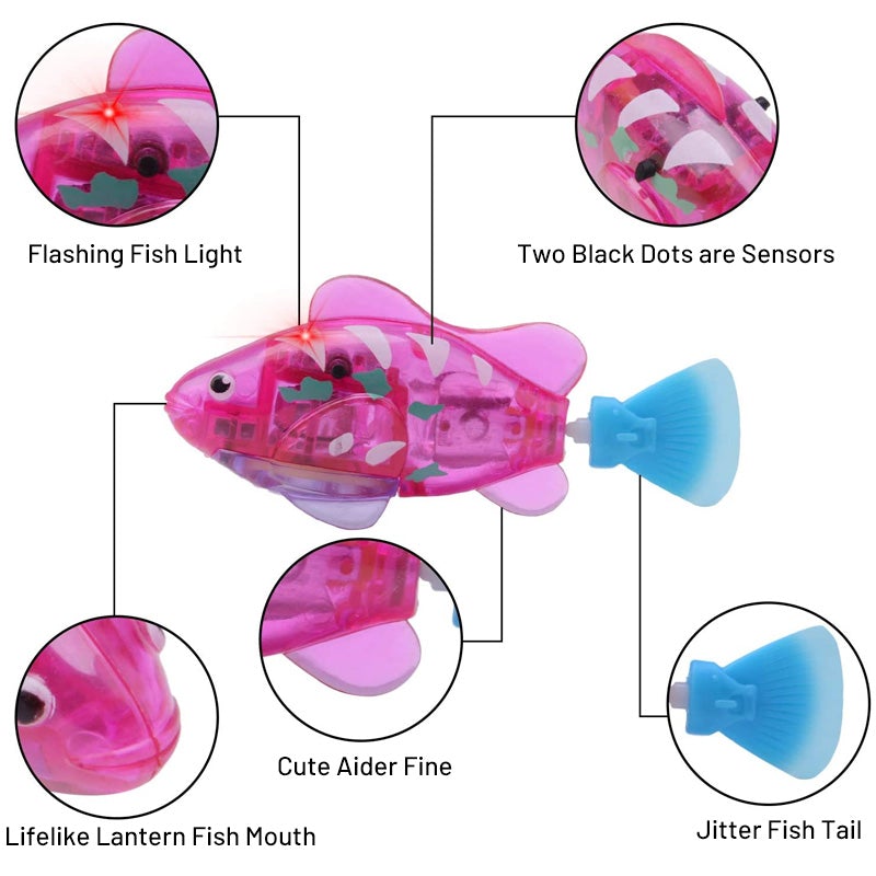 Swimming Electronic Fish Pet Toy