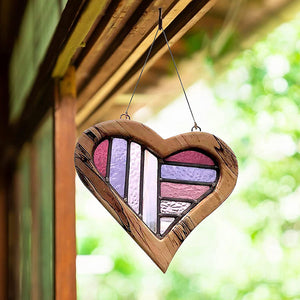 Wooden Painted Love Ornaments Home Decoration
