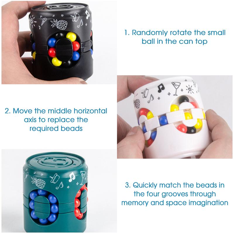 Magic Roll Beads Orbital Rubik's Cube Toy