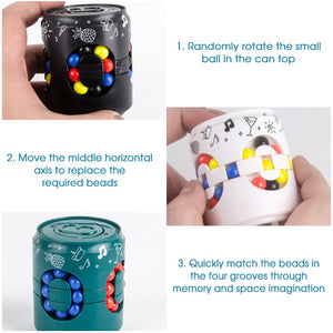 Magic Roll Beads Orbital Rubik's Cube Toy